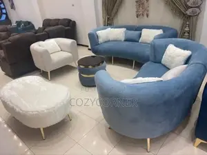 Sleek 8 Seater Sectional Sofa Set.