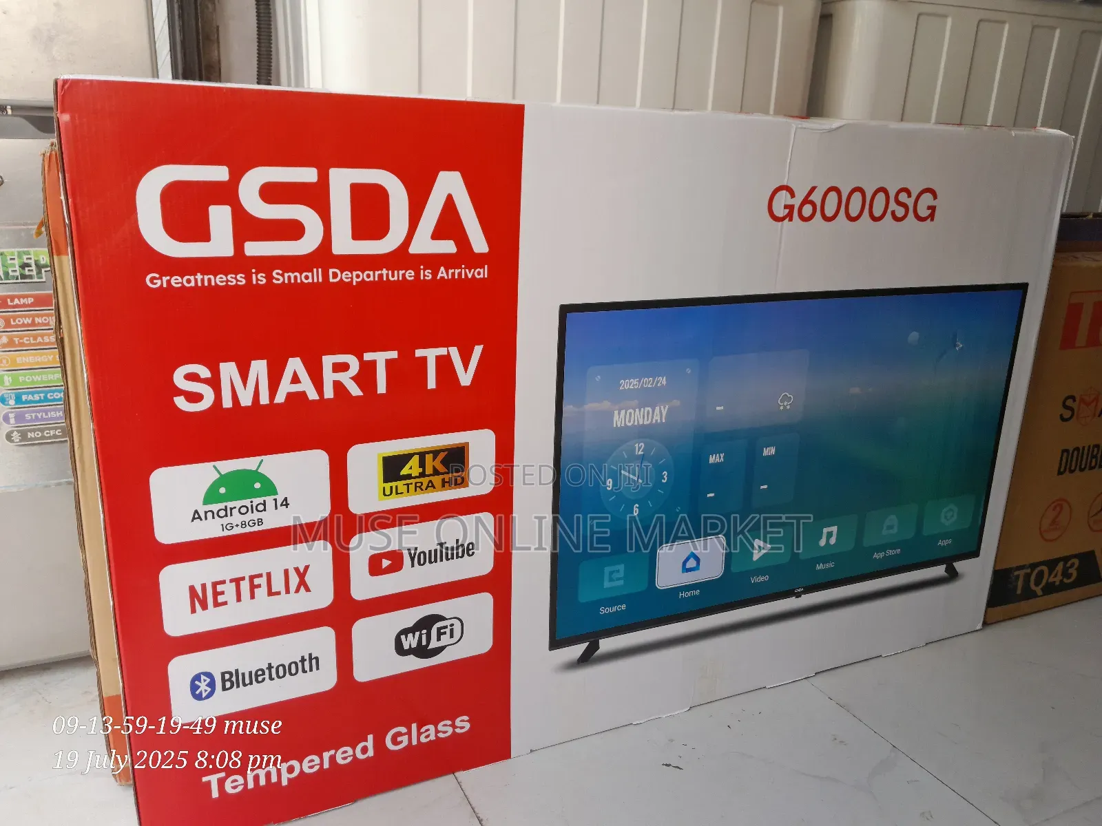 Gsda 55 Inch Smart Android Tv