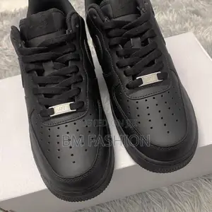 Photo - Master Quality Air Force Men's Sneakers 40 - 44 Dark Black