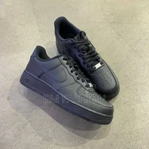 Master Quality Air Force Men's Sneakers 40 - 44 Dark Black