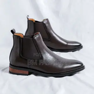 Photo - Warren Leather Chelsea Boot, Brown