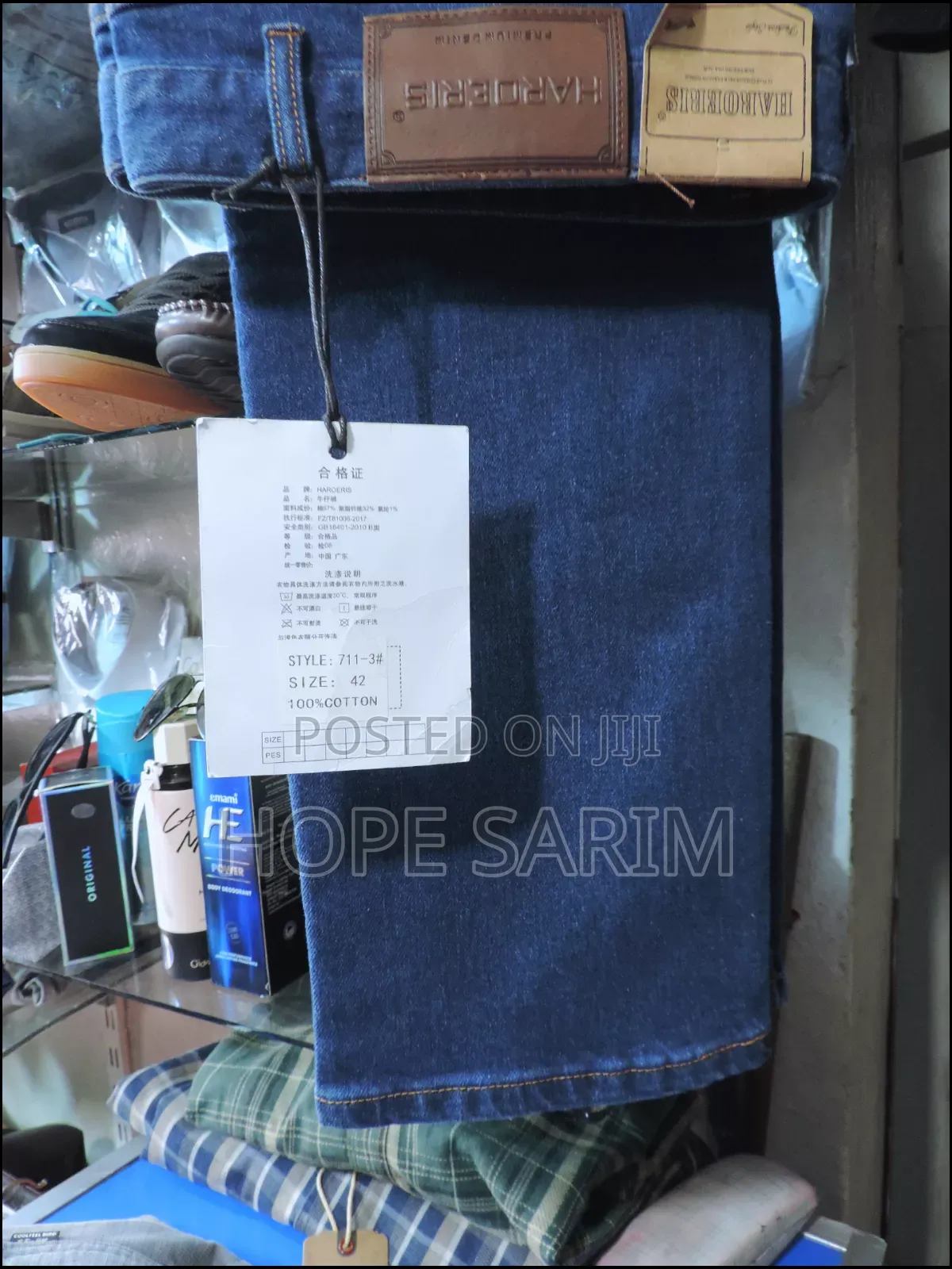 Big Size Jeanstrouser