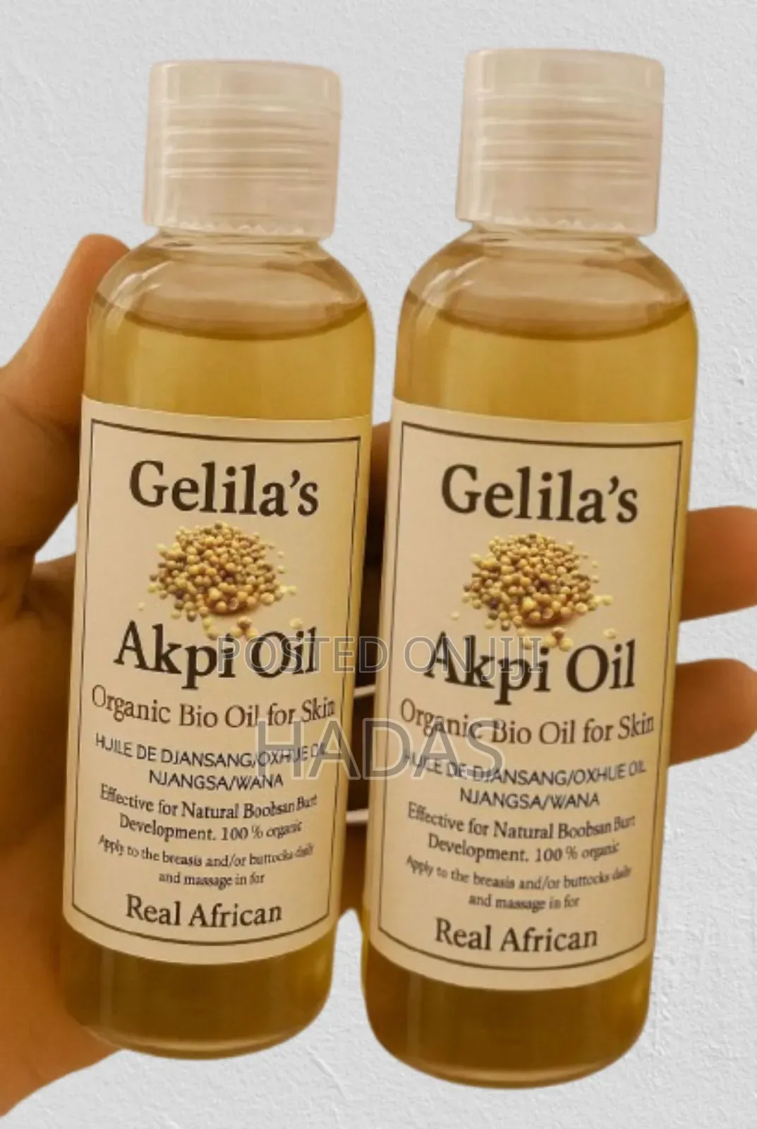 Akpi Oil 100% Natural Used for Hipup,Muscle Strength,