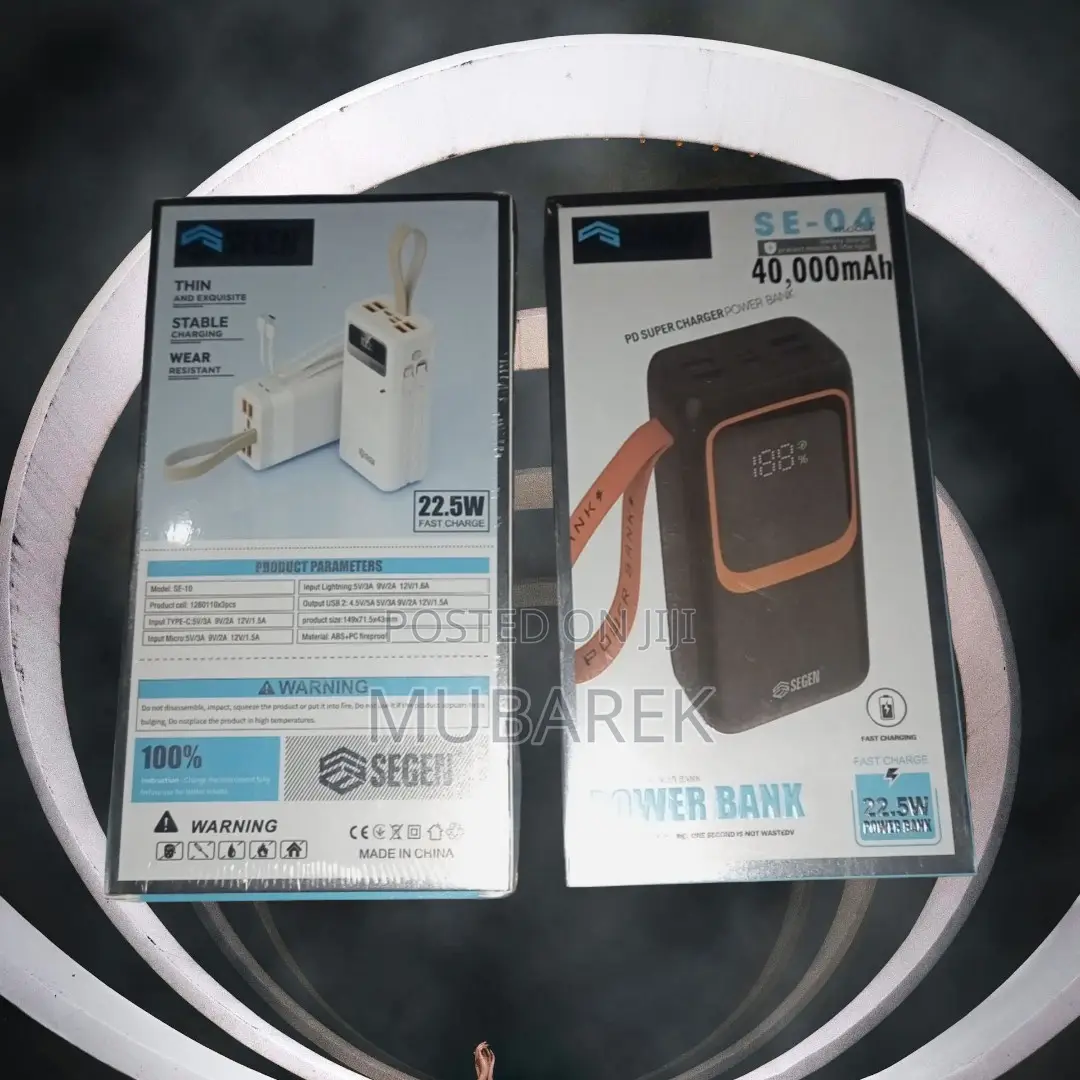 Segen 40000mah: Never Miss a Moment