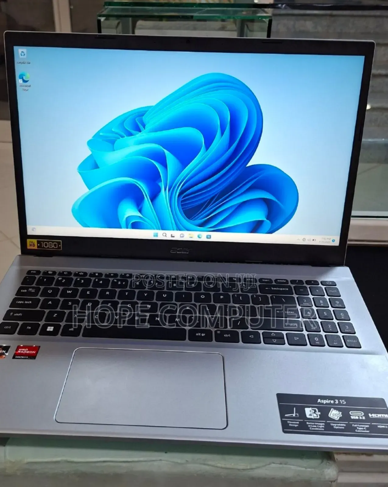 New Laptop Acer Aspire 3 16GB AMD Ryzen 7 SSD 1T