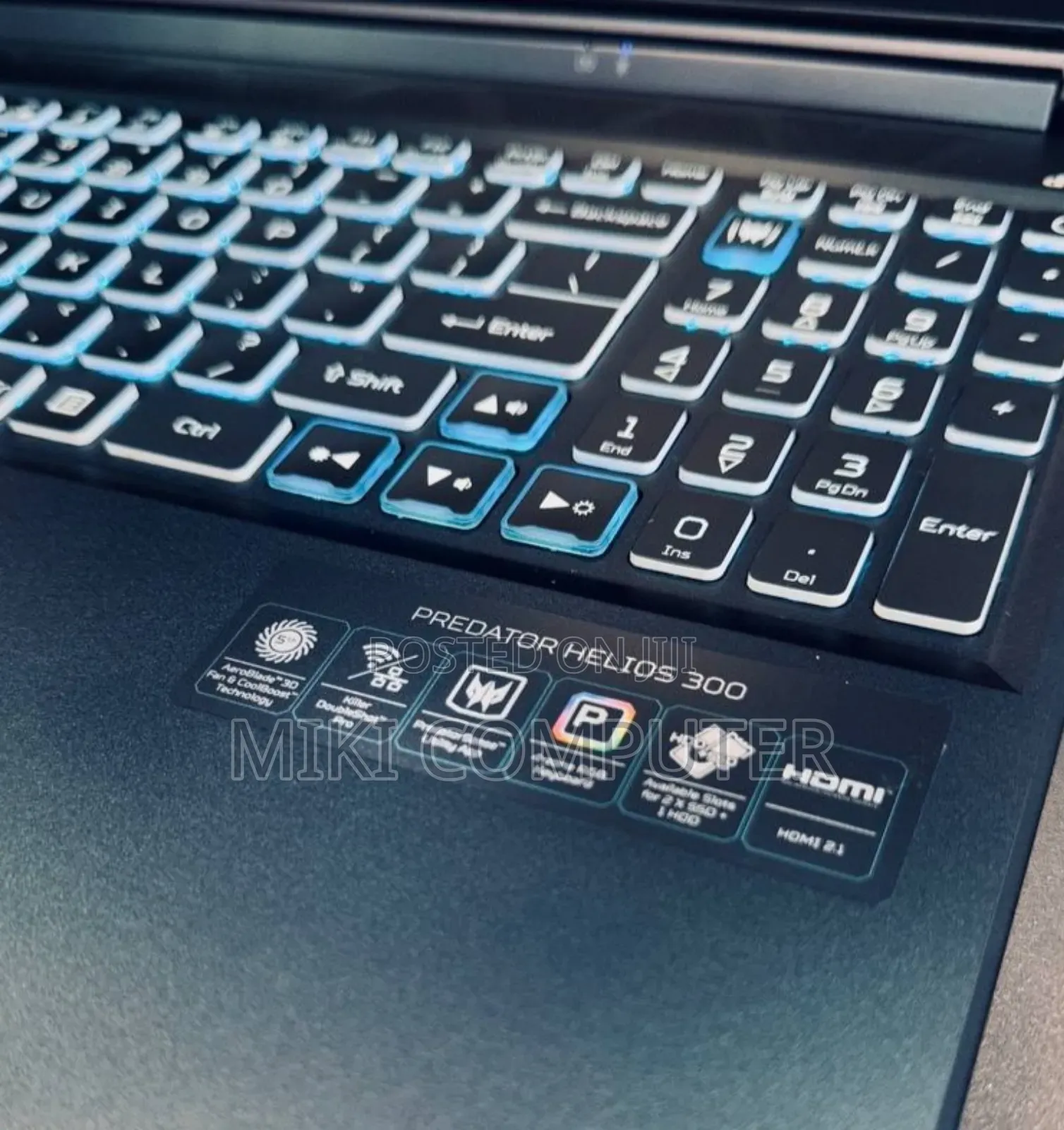 New Laptop Acer Predator Helios 300 16GB Intel Core I7 SSD 1T