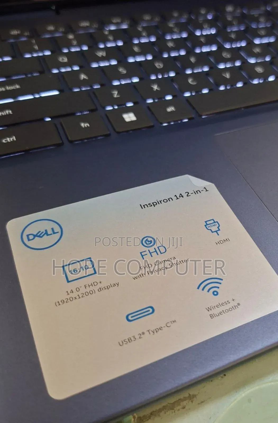 New Laptop Dell Inspiron 15 16GB AMD Ryzen 7 SSD 1T
