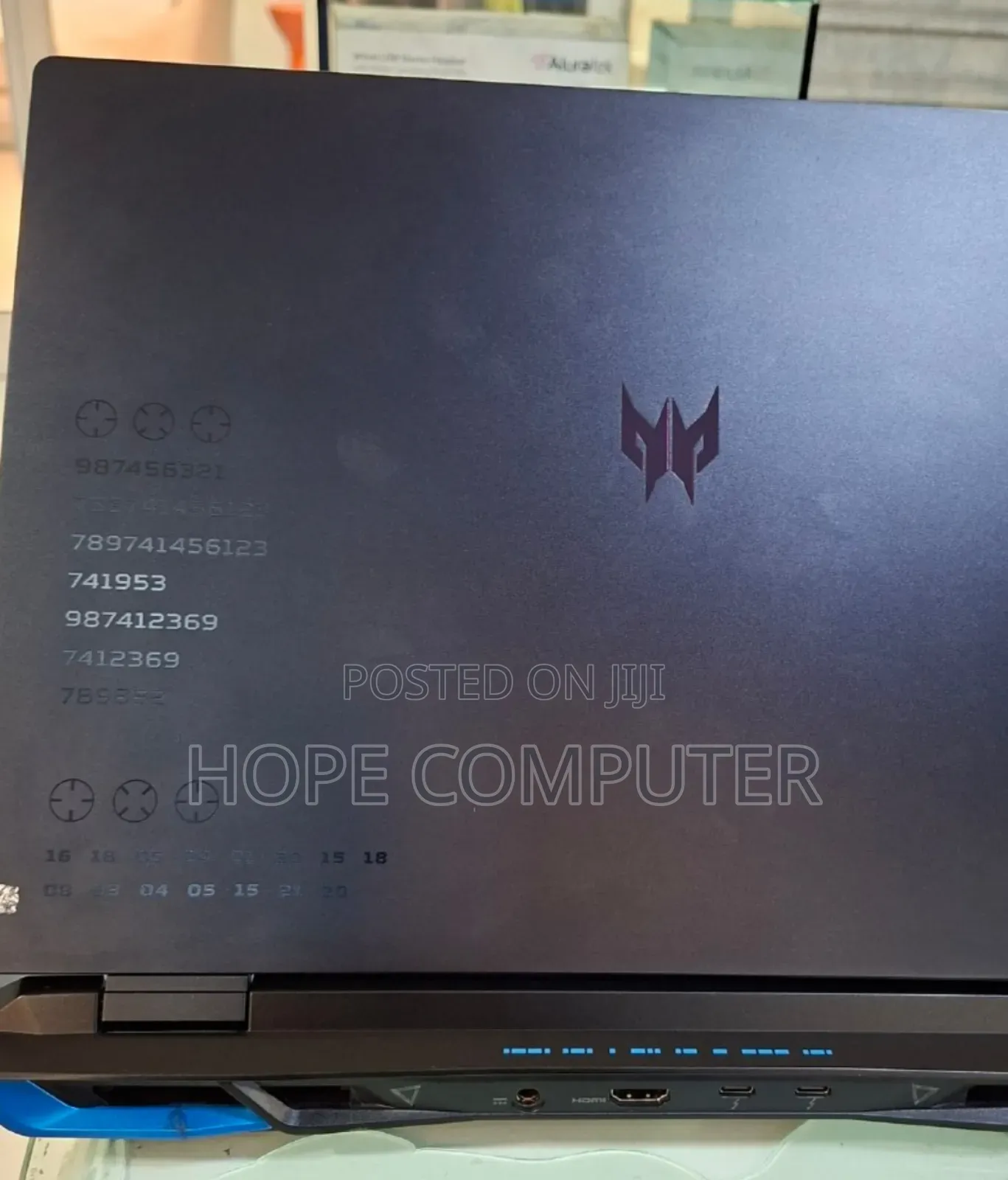 New Laptop Acer Predator Helios 300 16GB Intel Core I9 SSD 1T