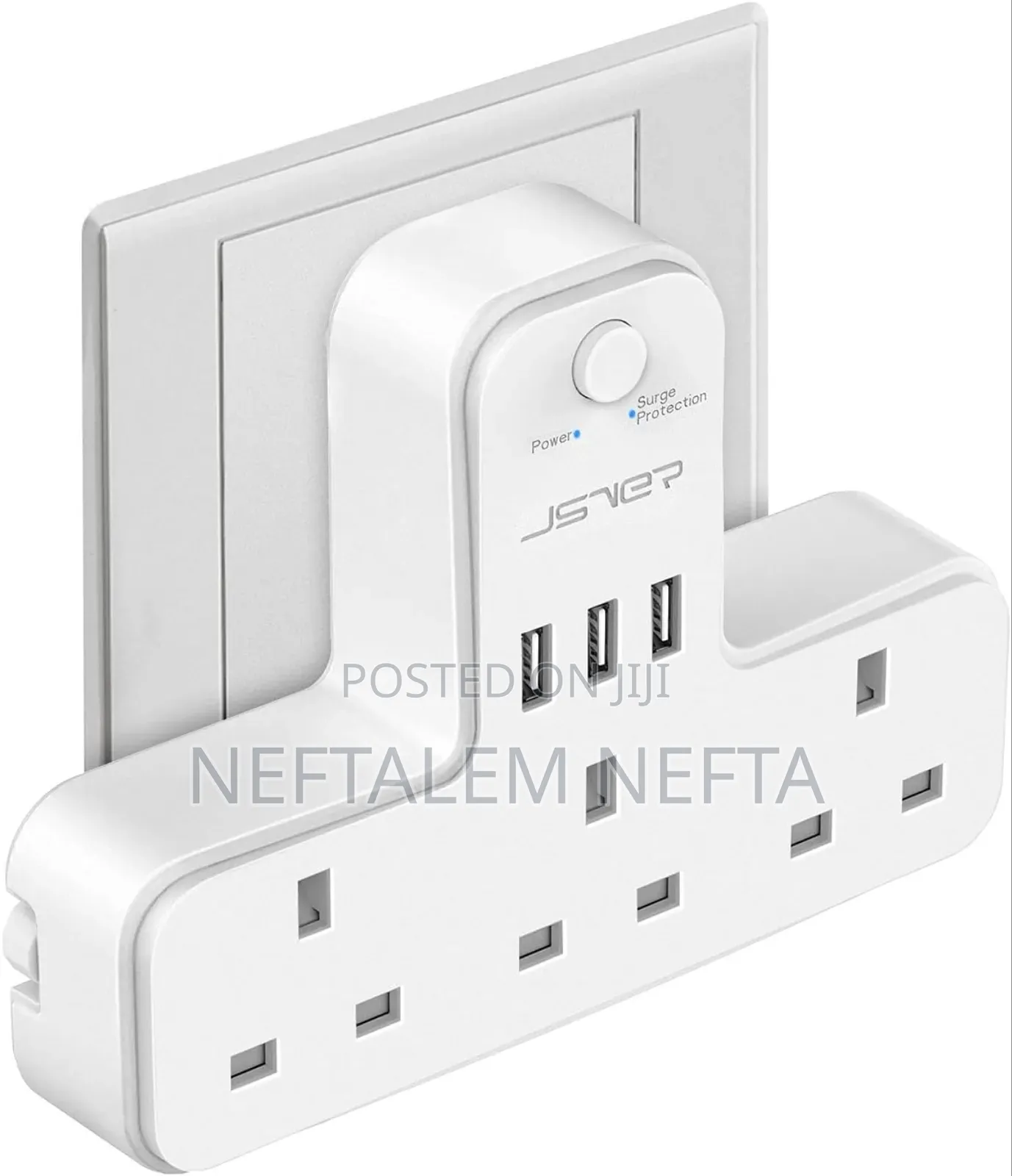 Guokang Multi-Socket Power Adapter