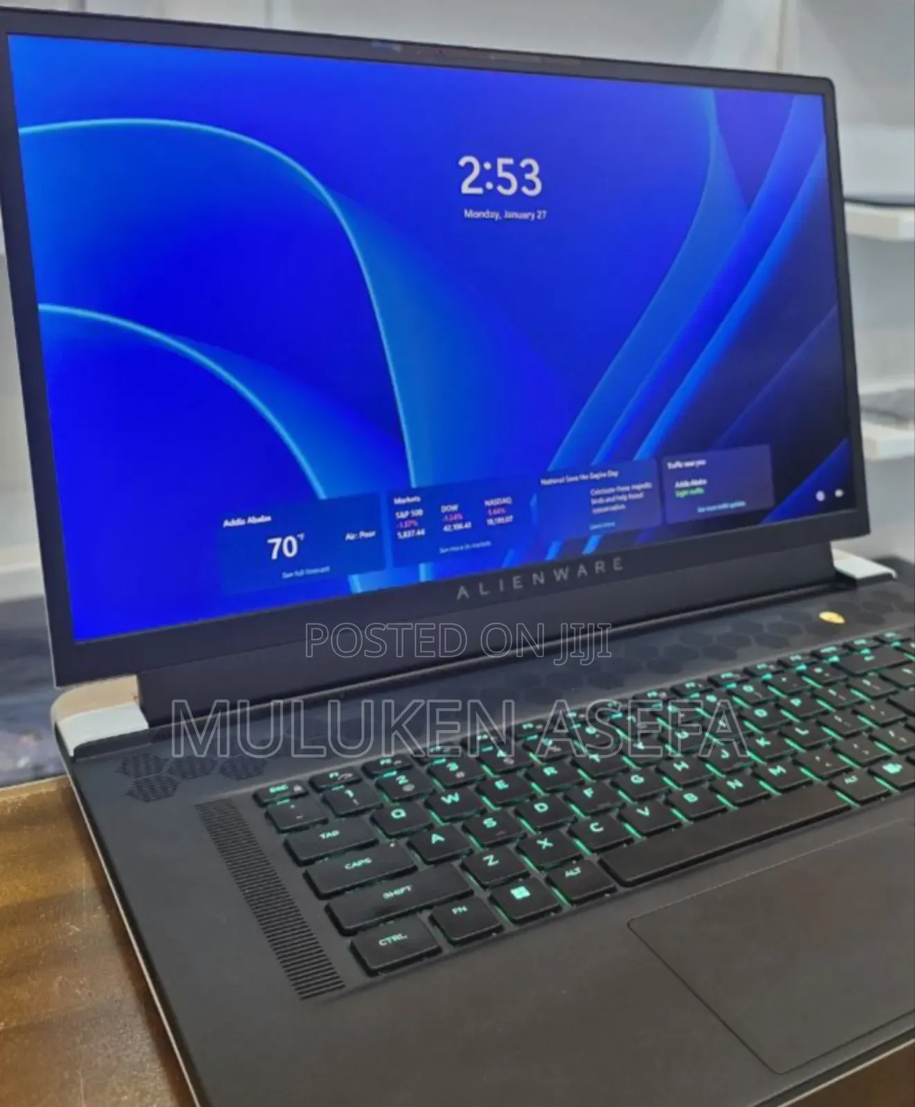 New Laptop Alienware M15 R3 32GB Intel Core I7 SSD 1T