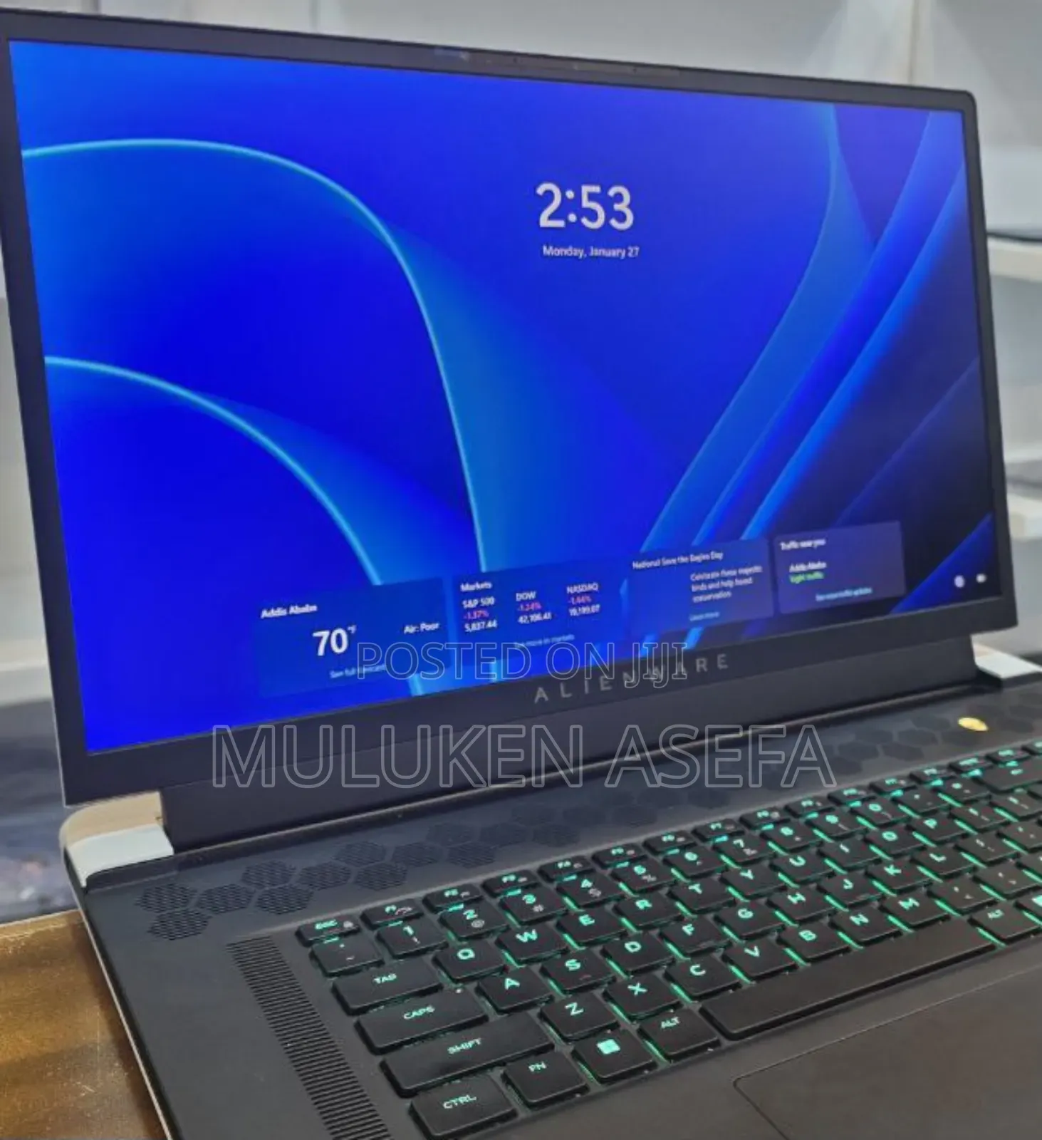 New Laptop Alienware M15 R3 32GB Intel Core I7 SSD 1T