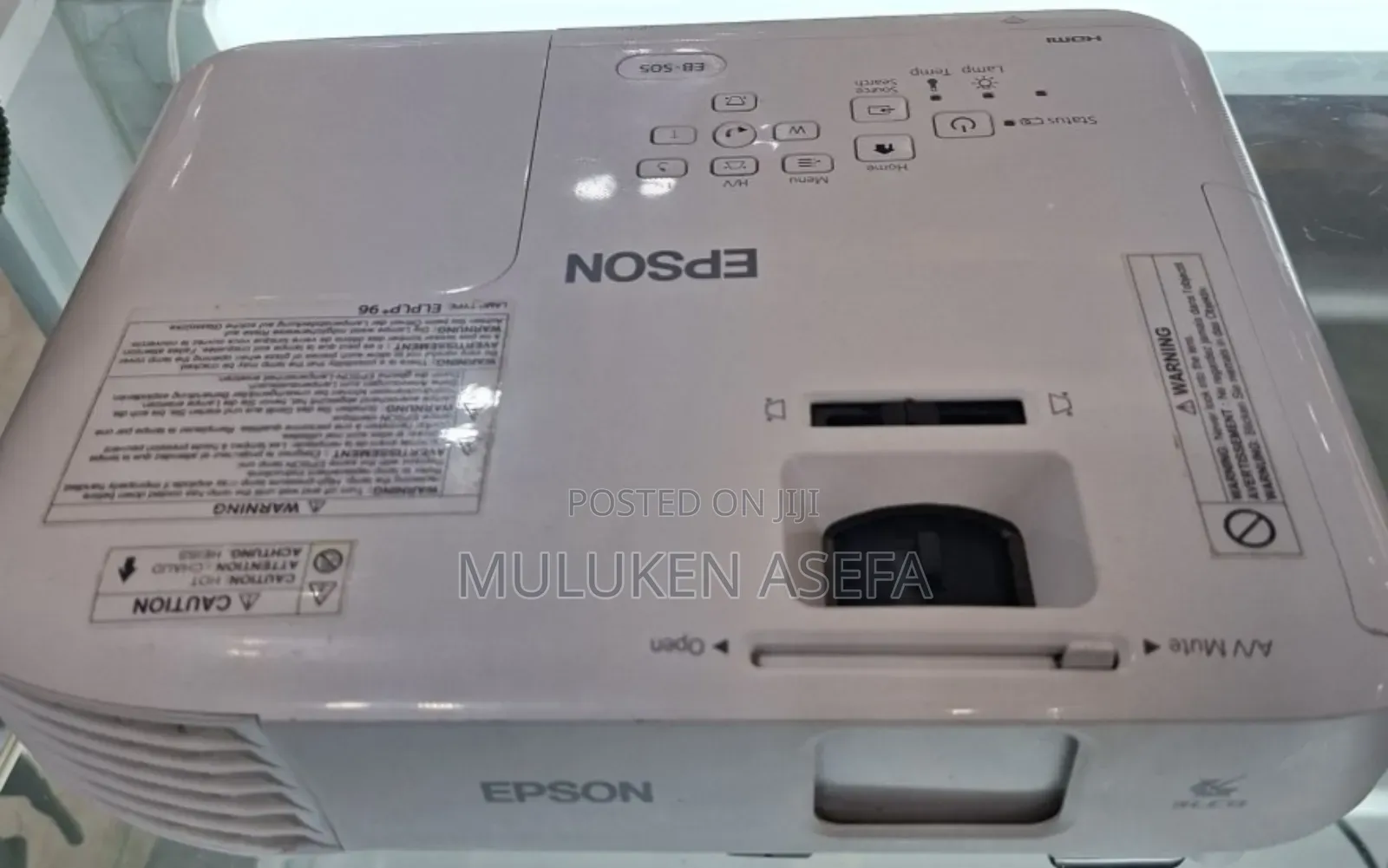 Epson Projector 
Model Name: Eb-S05
Hardware Interface: V