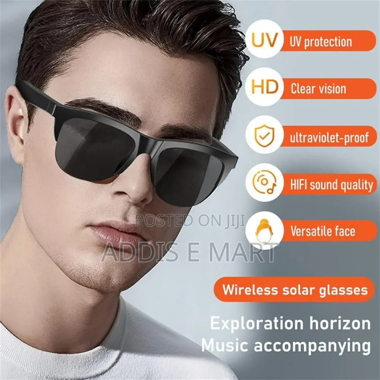 Glasses Wireless Headset Waterproof