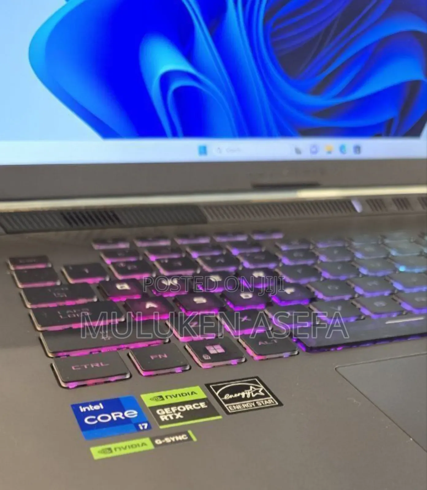 New Laptop Asus ROG Strix G15 16GB Intel Core I7 SSD 1T