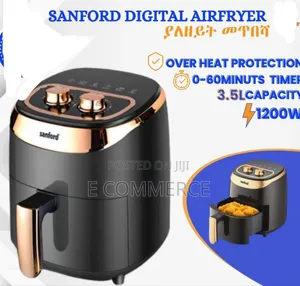 Photo - Sanford 3.5l Air Fryer ያለዘይት መጥበሻ 3.5 ሊትር