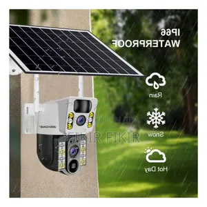 V380 Dual Lens Outdoor Security Camera
