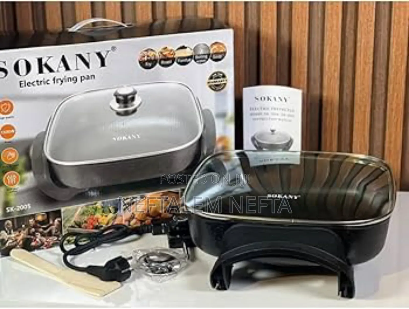 Sokany Electric Frying Pan
