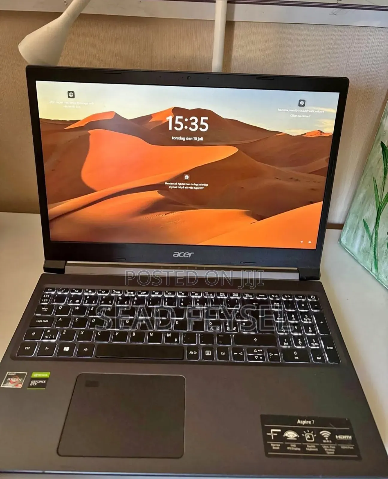 Laptop Acer Aspire A715 71G 8GB Intel Core I5 SSD 256GB