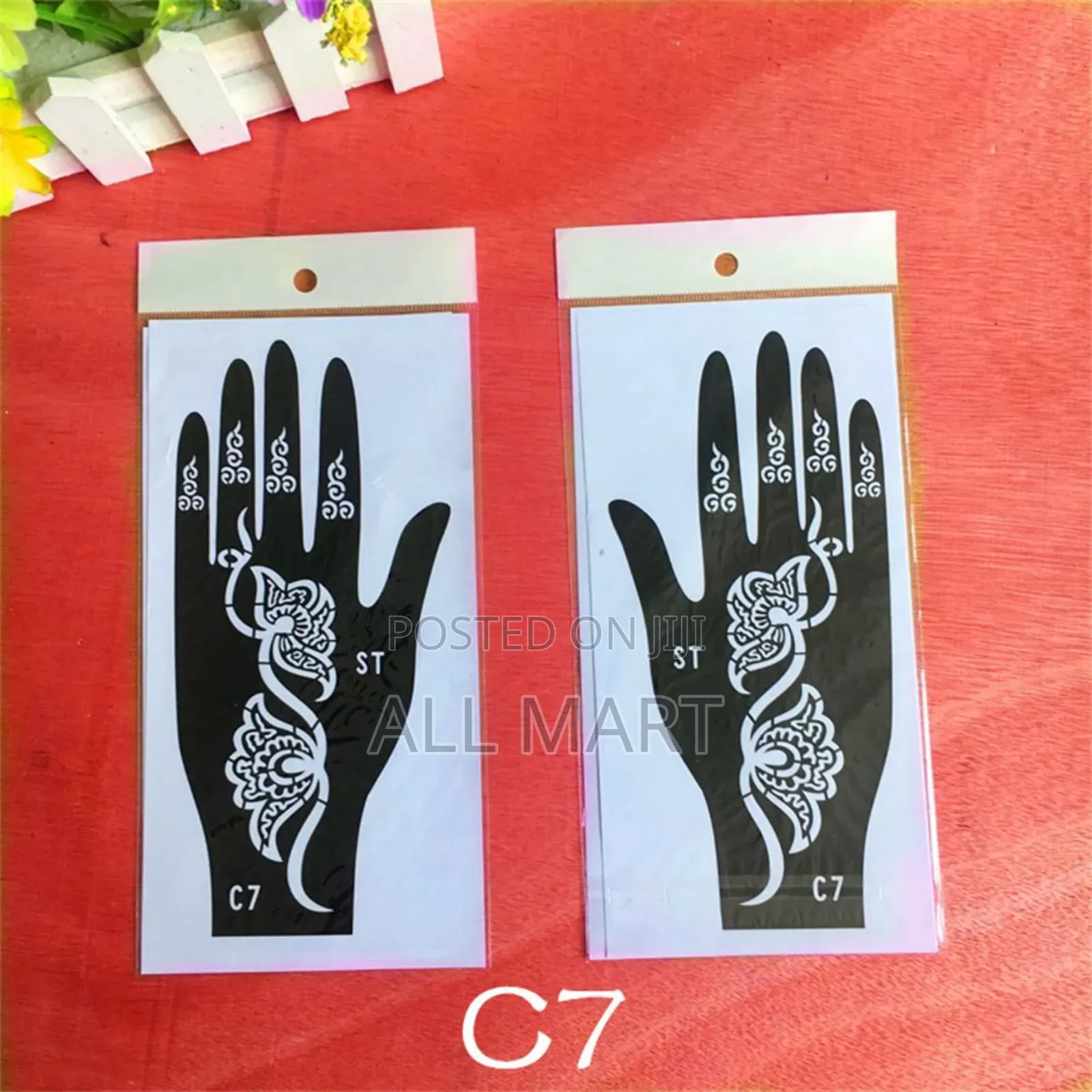 1 Pair Tattoo Stencil
