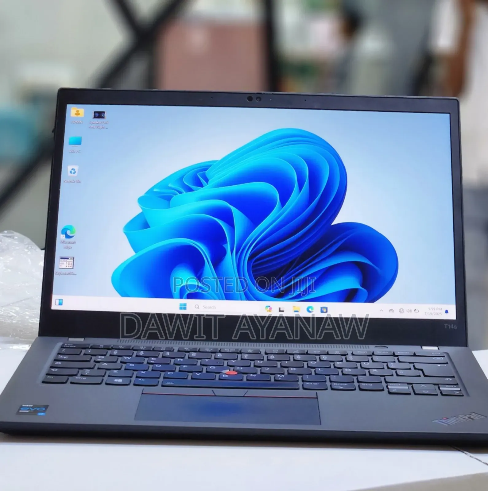 New Laptop Lenovo ThinkPad T14s G4 16GB Intel Core I7 SSD 512GB