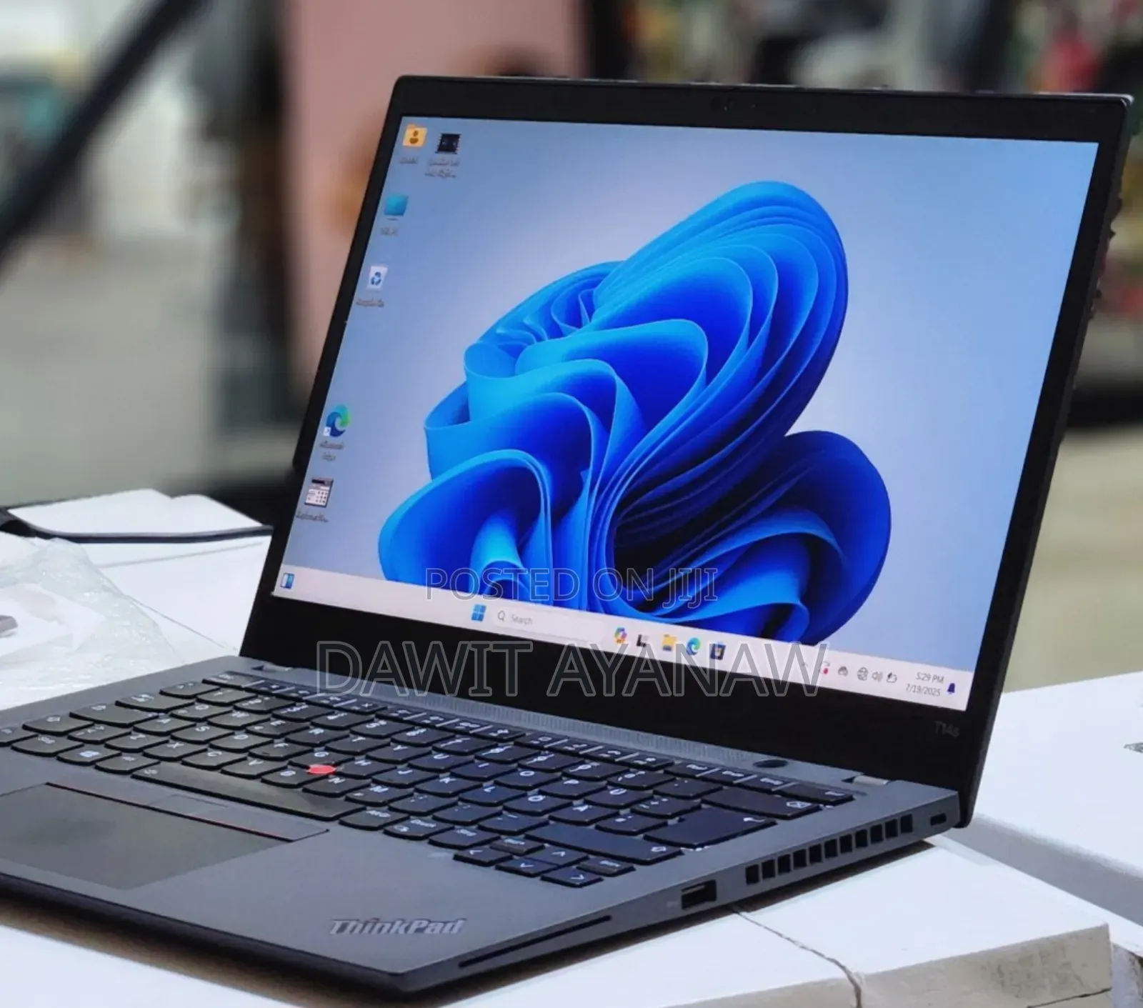 New Laptop Lenovo ThinkPad T14s G4 16GB Intel Core I7 SSD 512GB