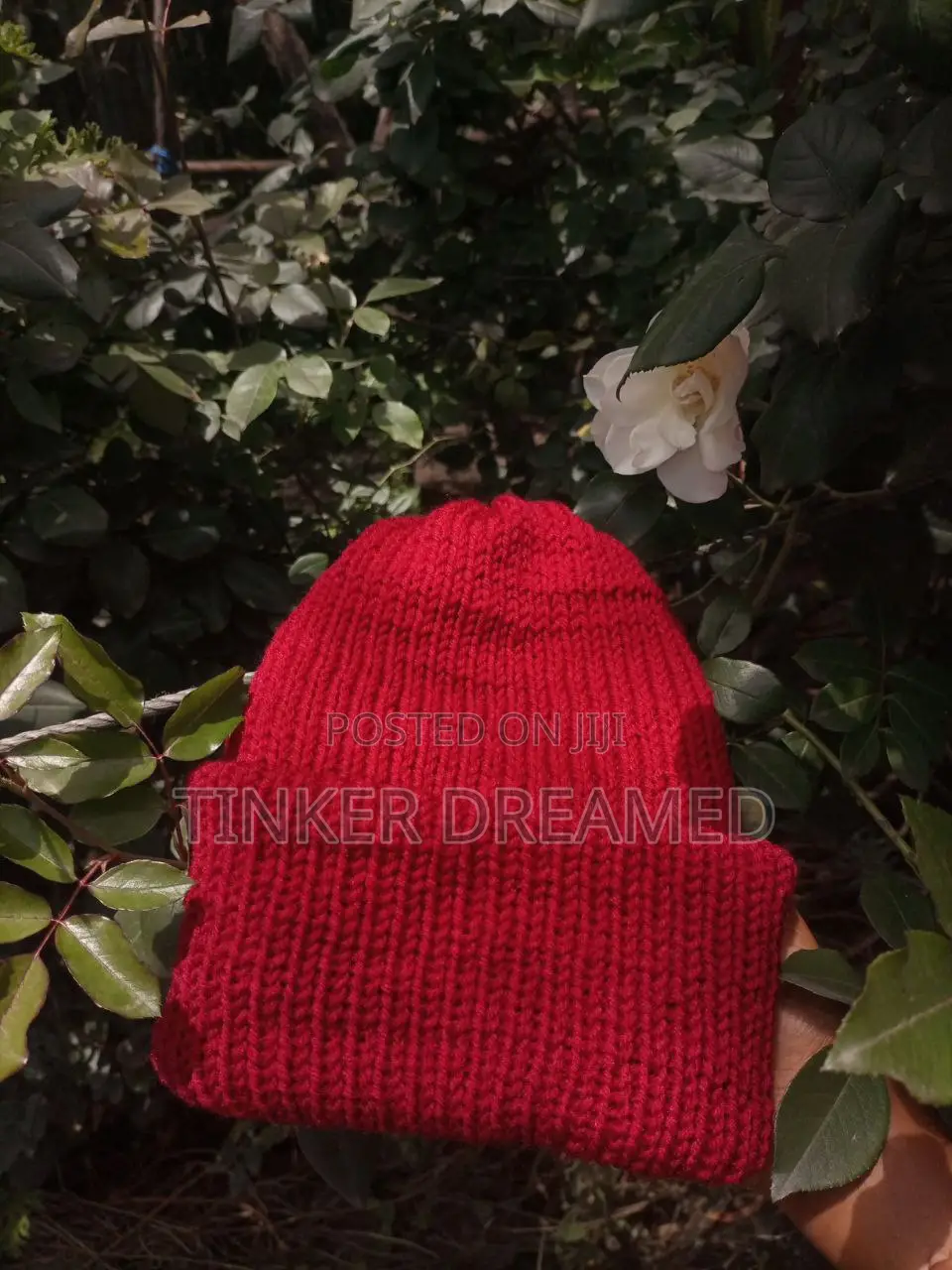 Knitted Beanie and Scarf