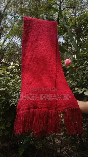 Knitted Beanie and Scarf