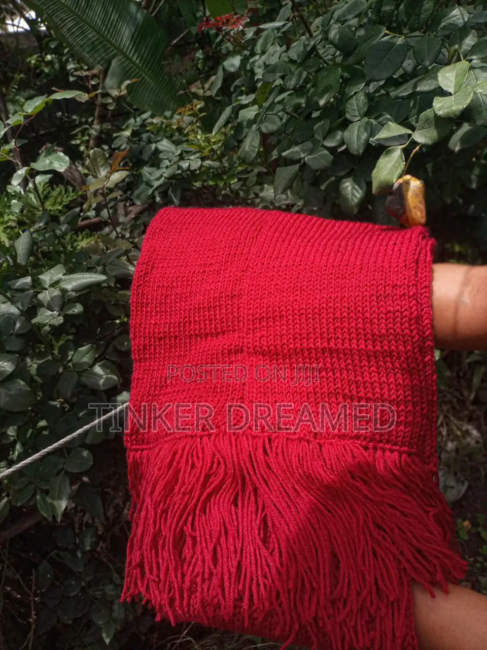 Knitted Beanie and Scarf