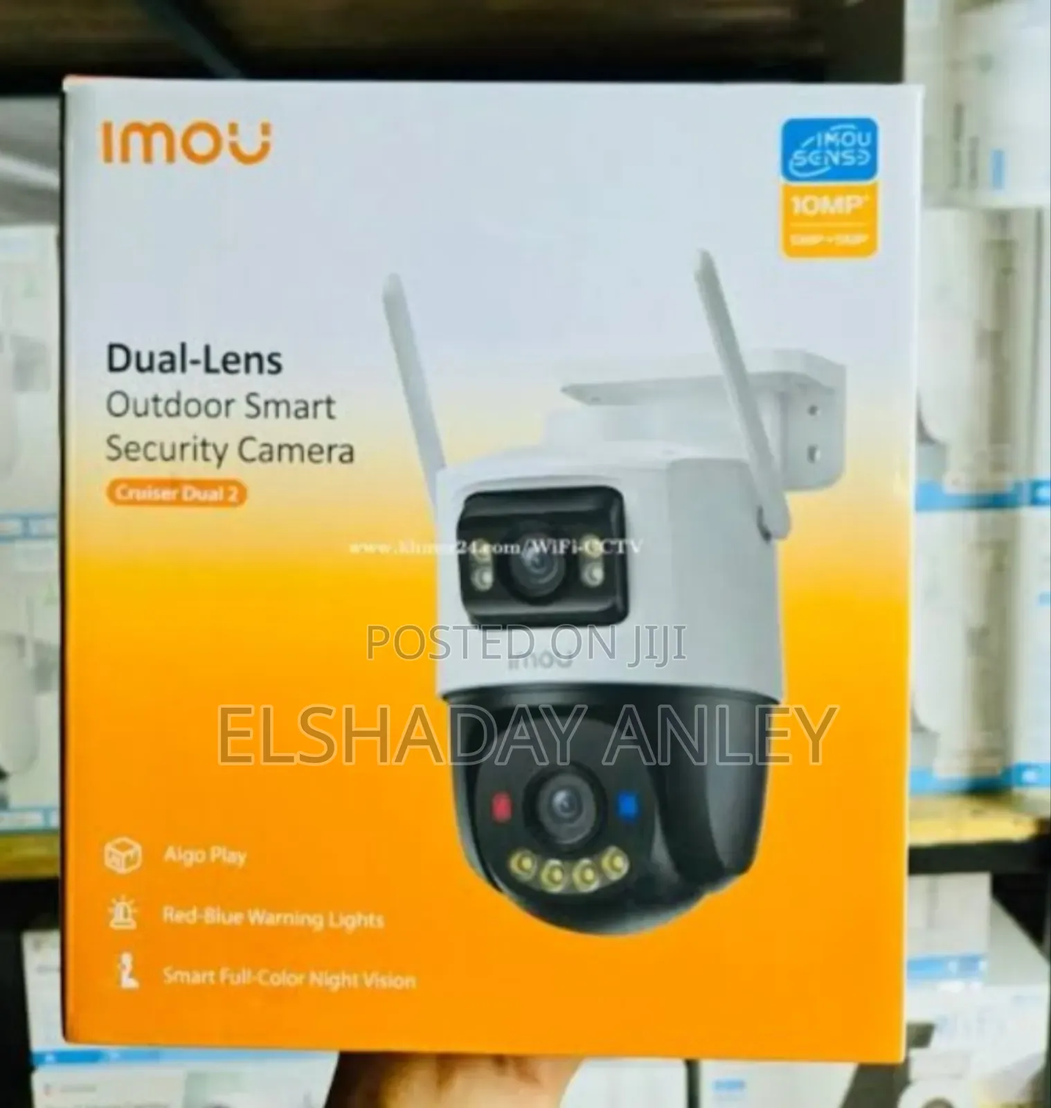 I Mou Cruser Double Lence CCTV Wireless Camera