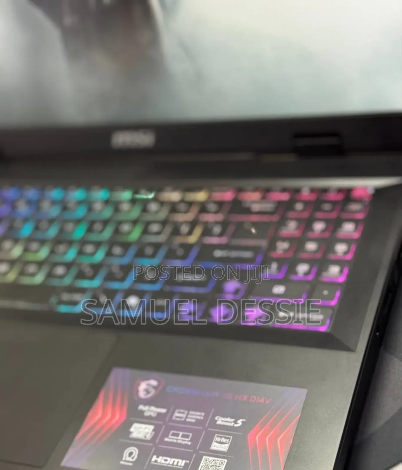 New Laptop MSI Crosshair 15 16GB Intel Core I7 SSD 1T