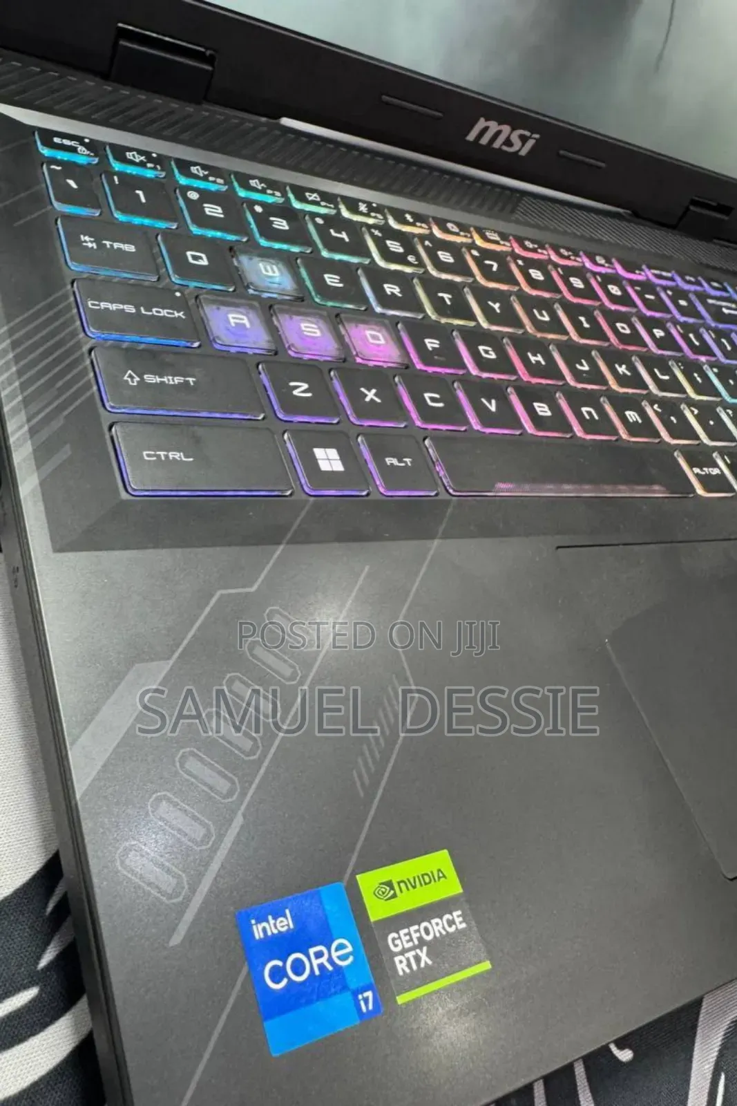 New Laptop MSI Crosshair 15 16GB Intel Core I7 SSD 1T