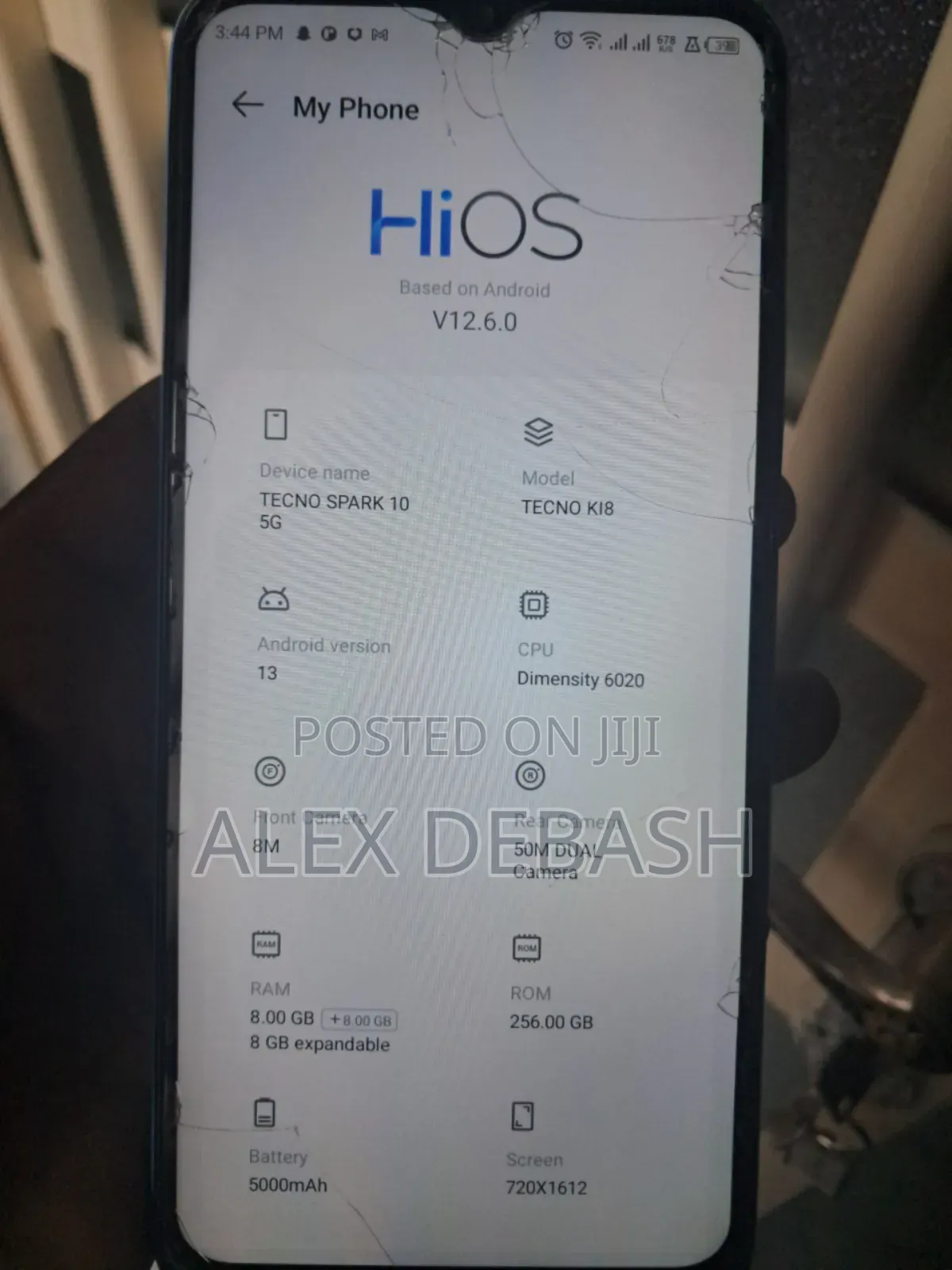 Tecno Spark 10 5G 256 GB Blue