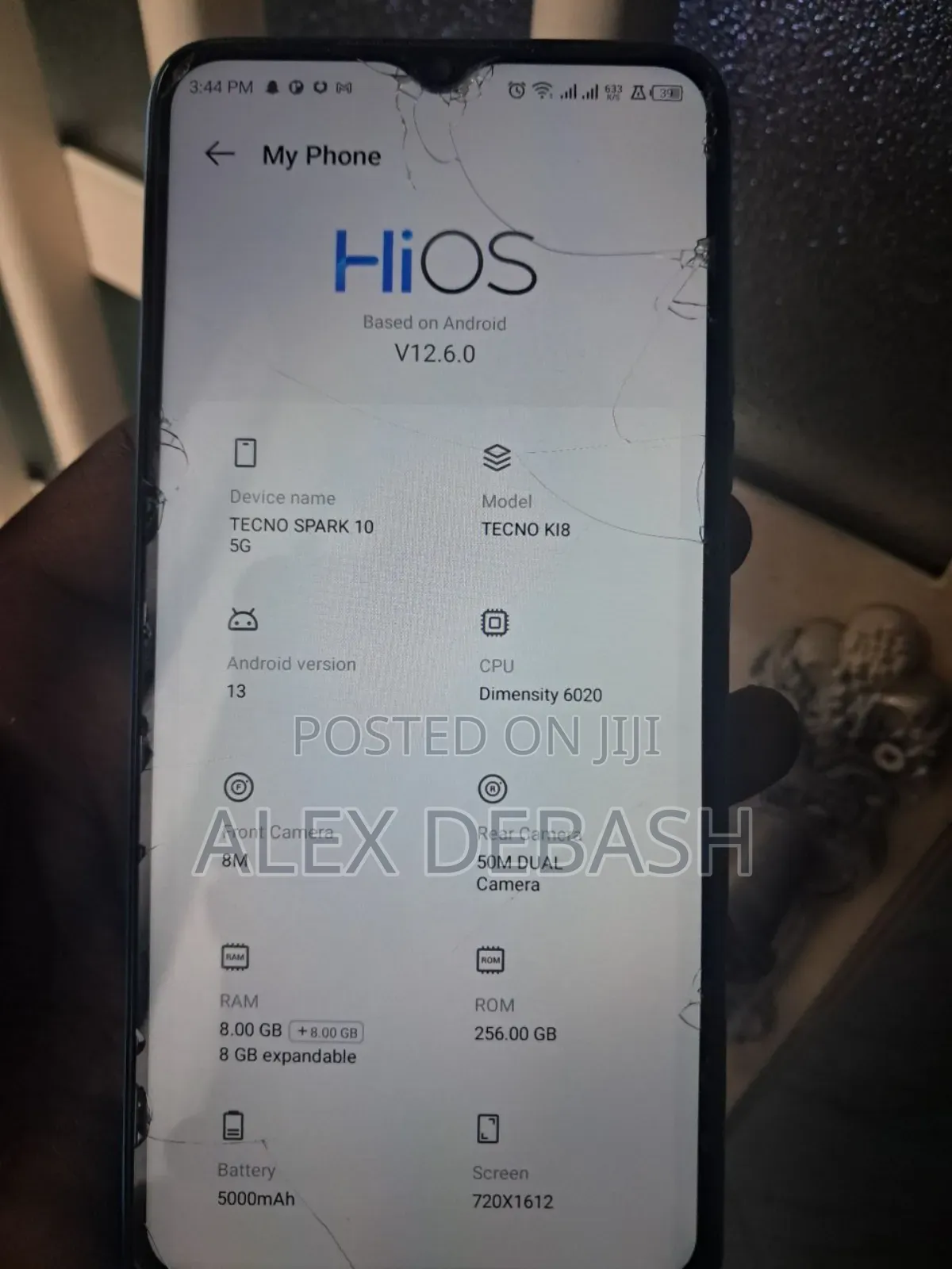 Tecno Spark 10 5G 256 GB Blue