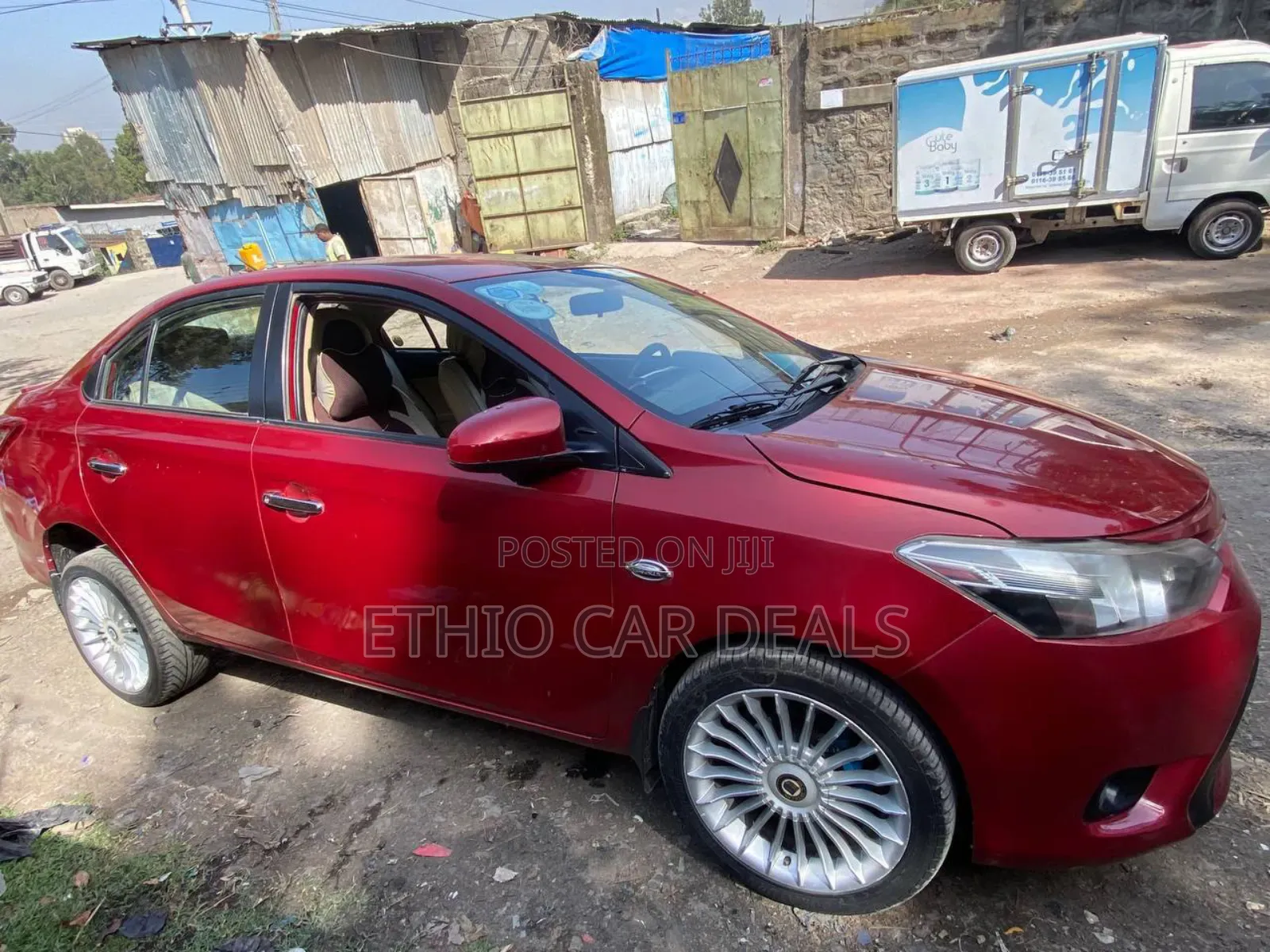 Toyota Yaris 2015 Red