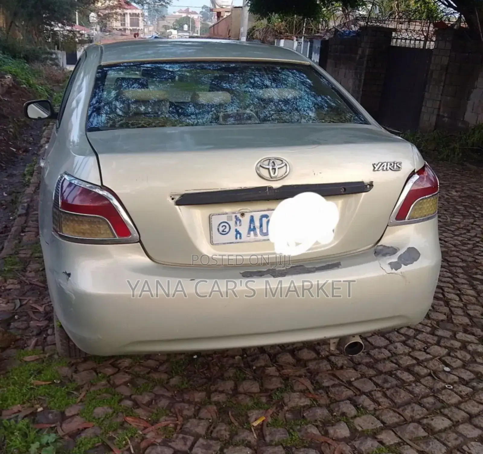 Toyota Yaris 2007 Gold