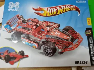 Hot Wheels Metal Model Car Mechano Set