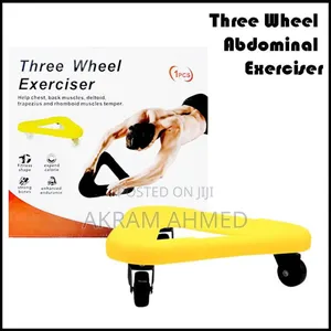 Photo - Three-Wheel Abdominal Exerciser
