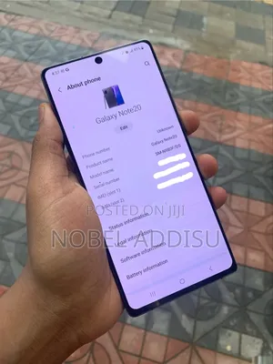 New Samsung Galaxy Note 20 256 GB Black