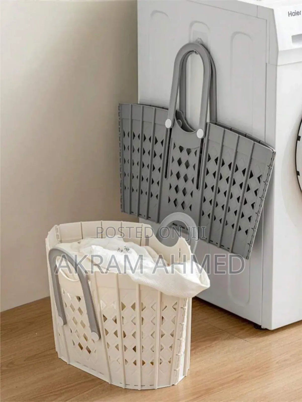 Foldable Laundry Basket – Space-Saving Portable