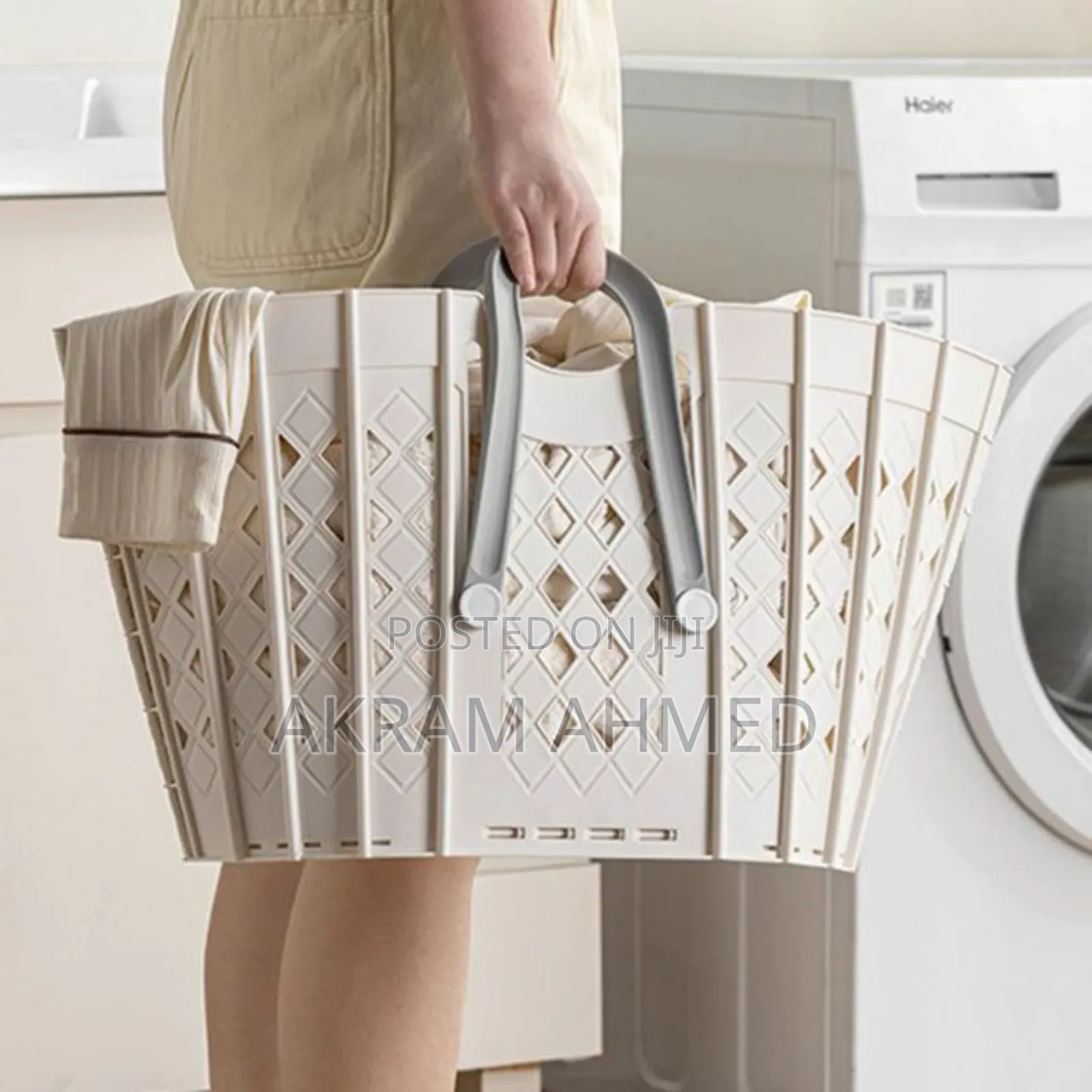 Foldable Laundry Basket – Space-Saving Portable