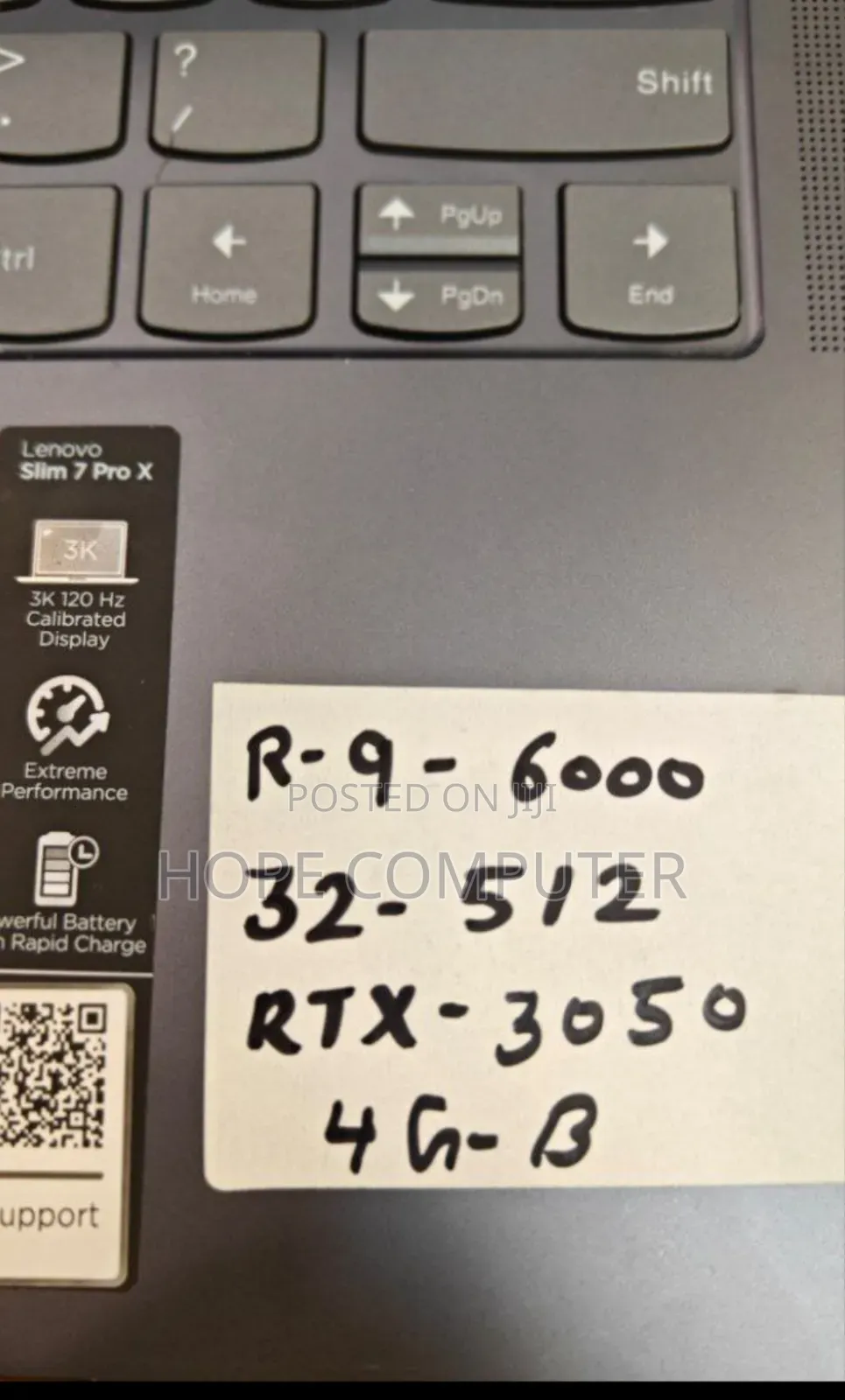 New Laptop Lenovo Yoga 7i 32GB AMD Ryzen 9 SSD 512GB