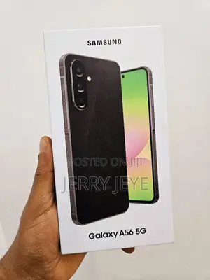 New Samsung Galaxy A56 256 GB Black