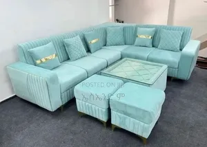 Photo - Cozy Corner L Shaped Sofa With Table