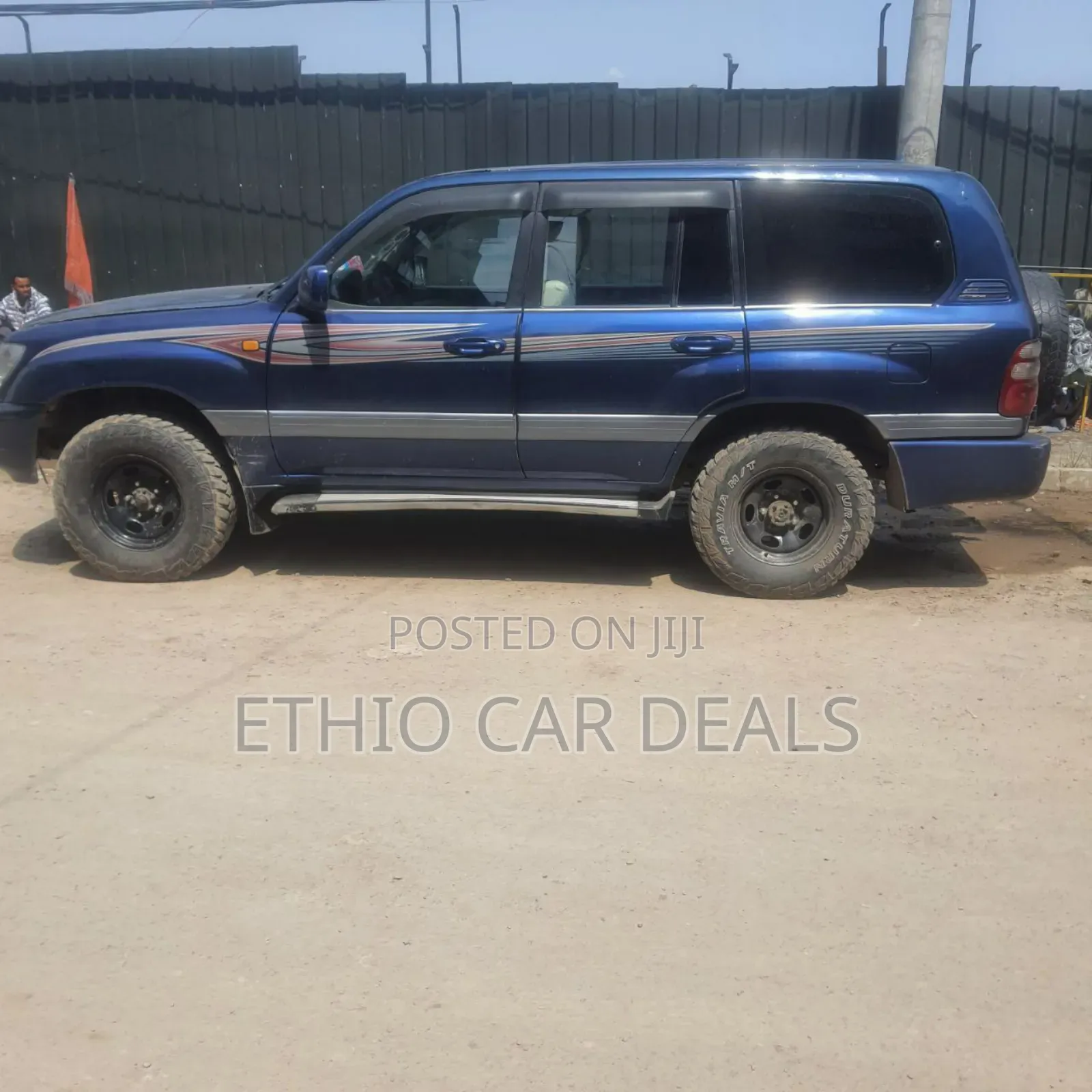 Toyota Land Cruiser 2003 Blue