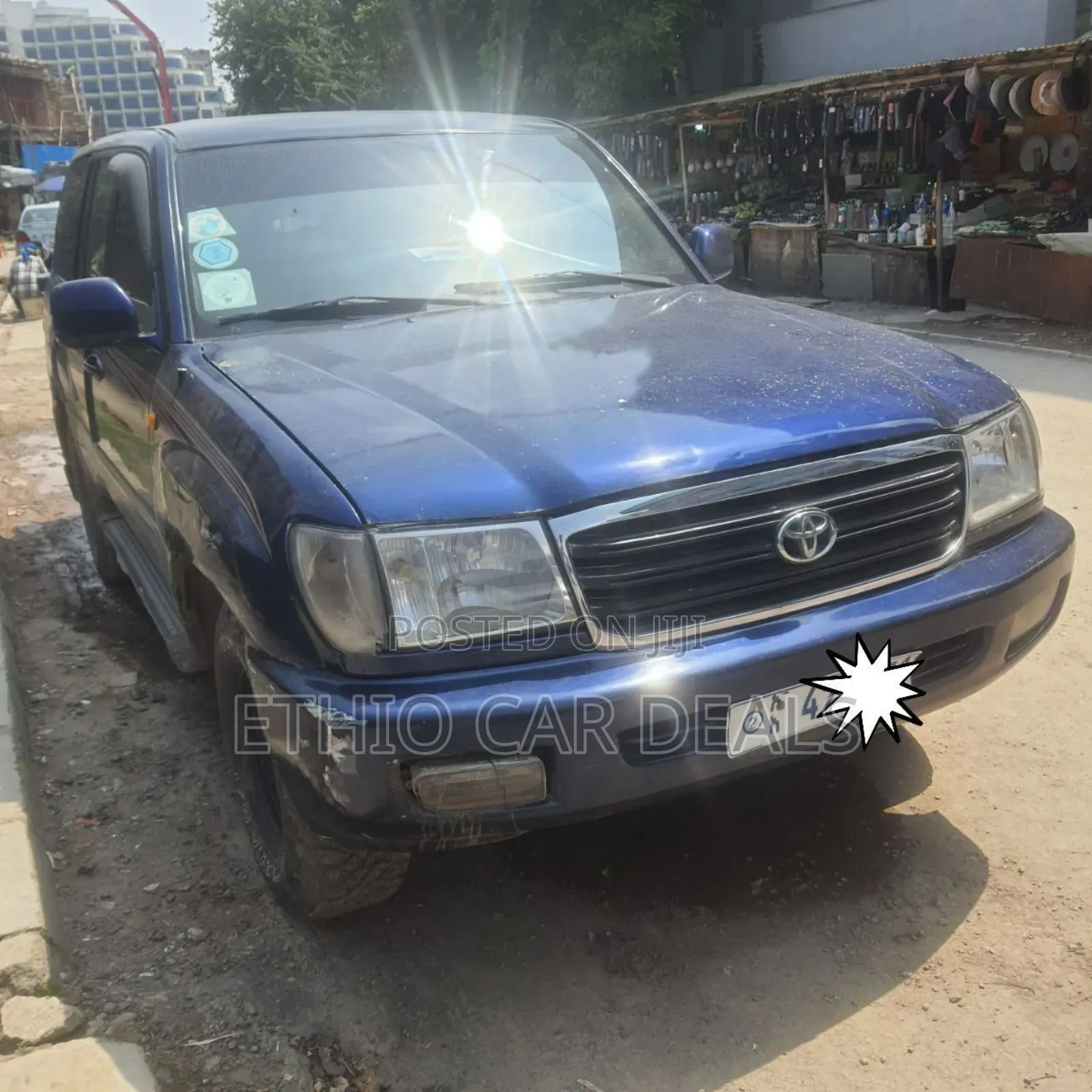 Toyota Land Cruiser 2003 Blue