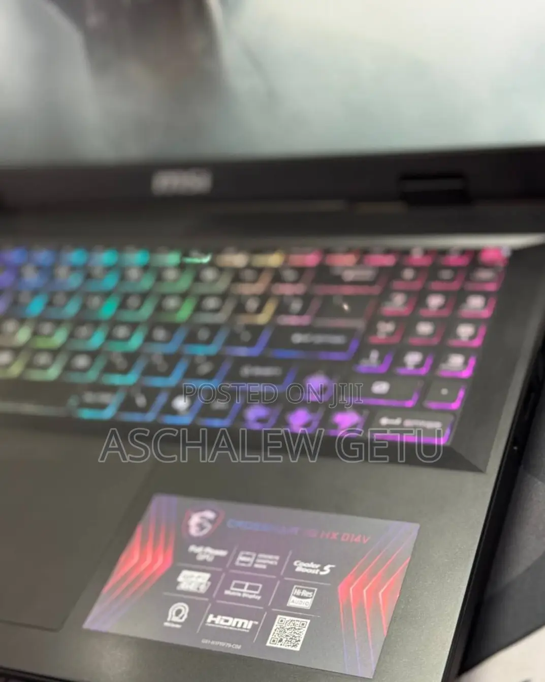 New Laptop MSI GF63 16GB Intel Core Ultra 7 SSD 512GB