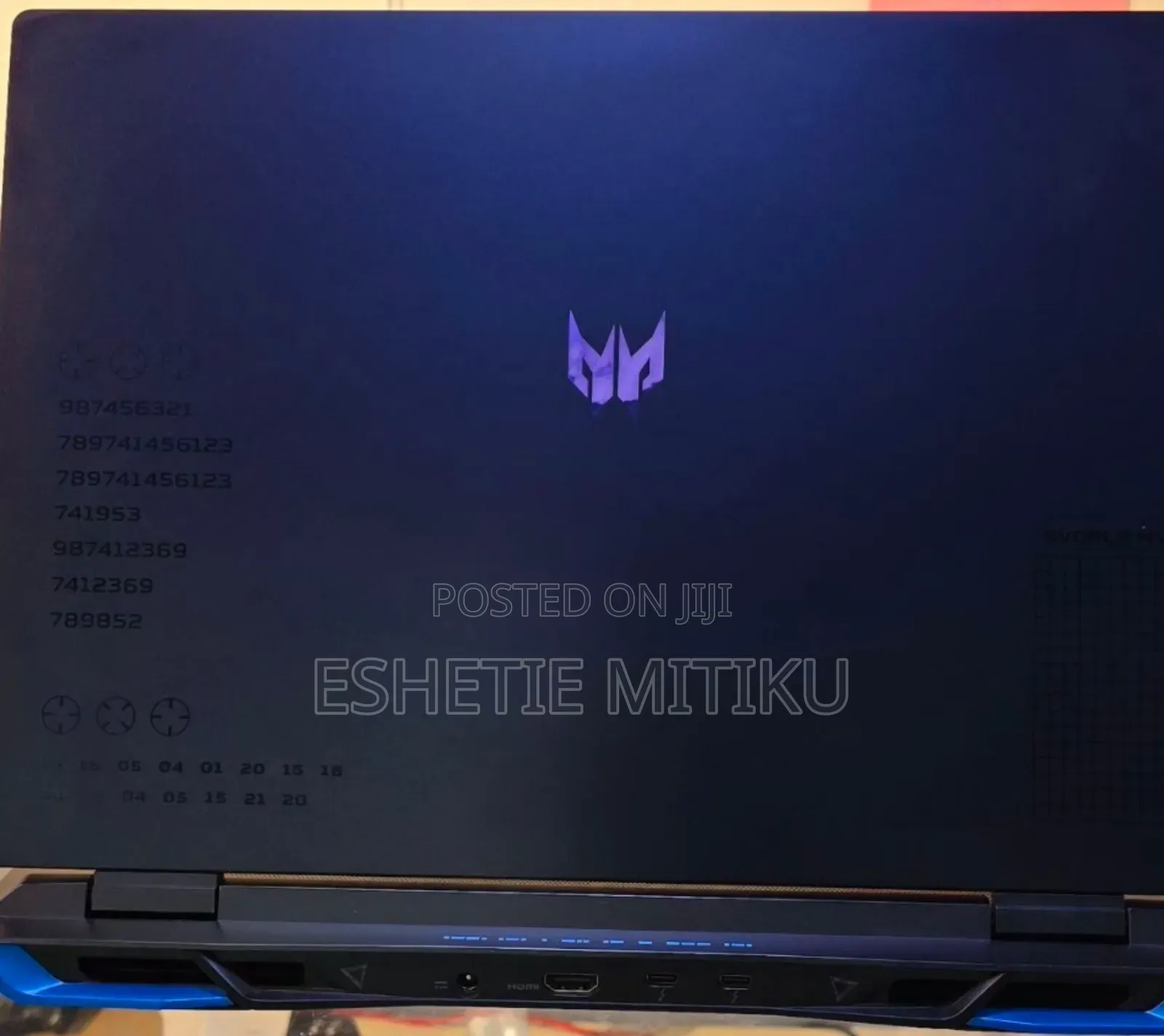 New Laptop Acer Predator Helios 300 16GB Intel Core I9 SSD 1T