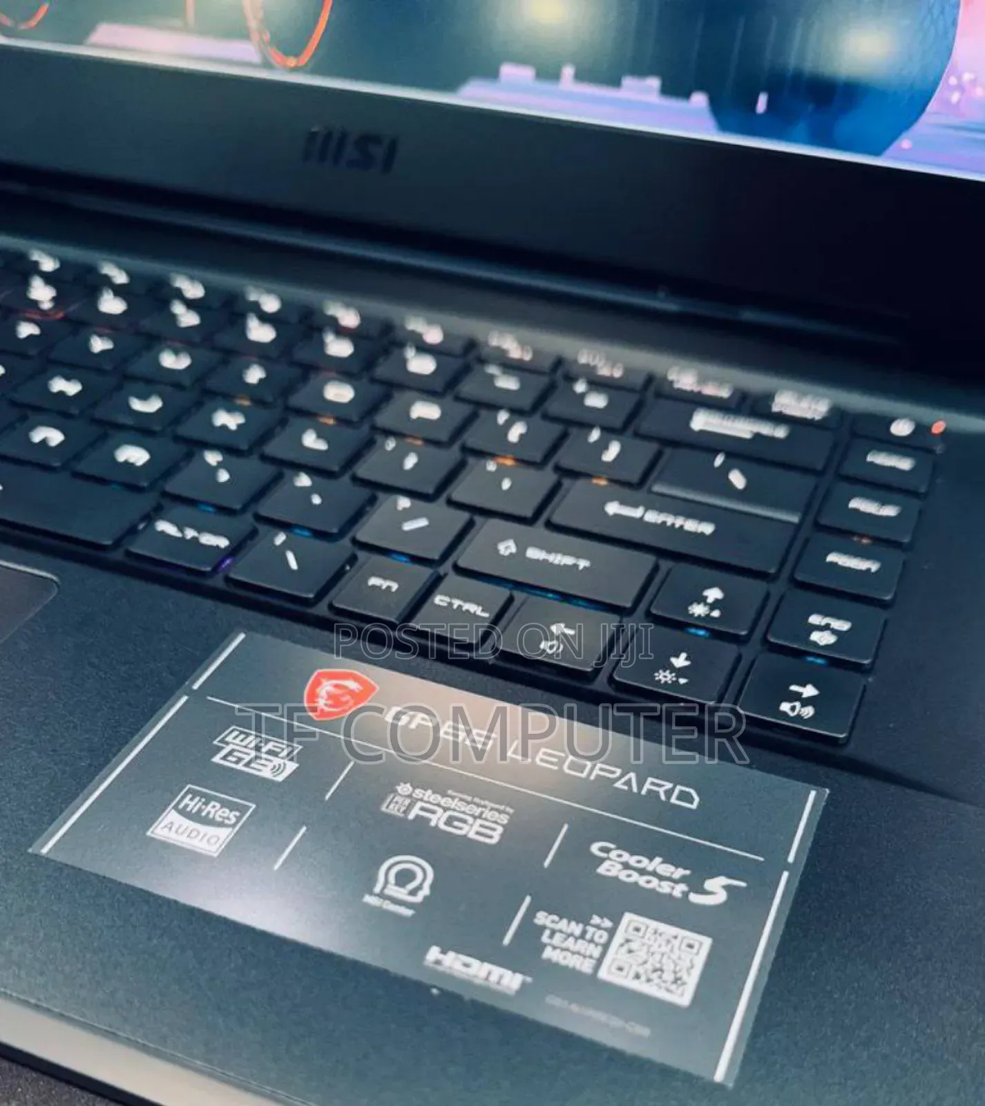 New Laptop MSI GP75 Leopard 16GB Intel Core I7 SSD 1T