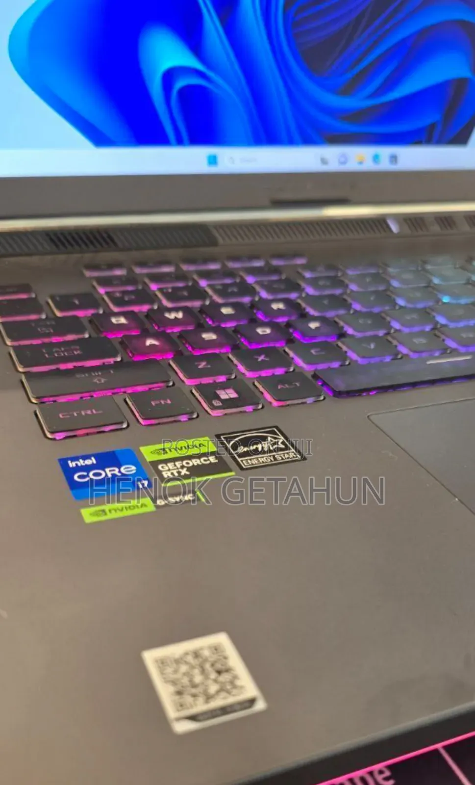 New Laptop Asus ROG Strix G15 16GB Intel Core I7 SSD 1T