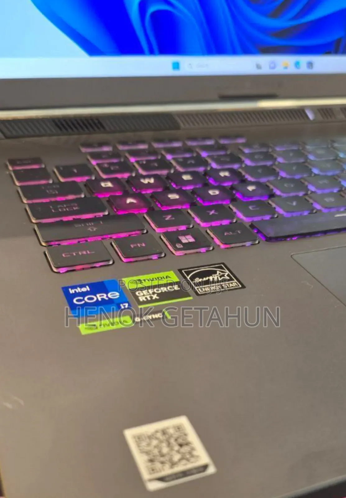 New Laptop Asus ROG Strix G15 16GB Intel Core I7 SSD 1T